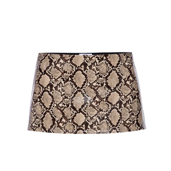 Miaou Python Mini Skirt size XS - NEW WITH TAGS - Picture 2 of 2